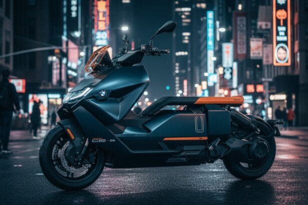BMW CE 04 Electric Scooter Launch
