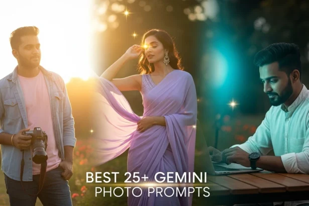 Best 25+ Gemini AI Prompts to Create Professional Photo Edits