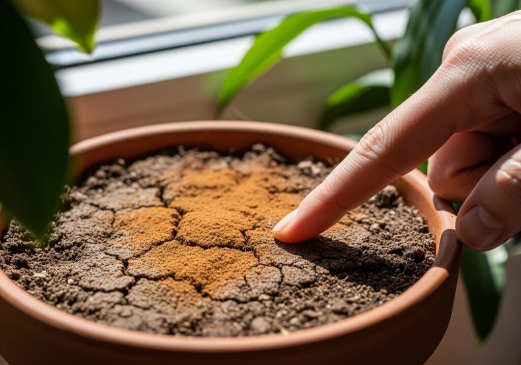 Dry Out the Soil of Houseplants.647Z