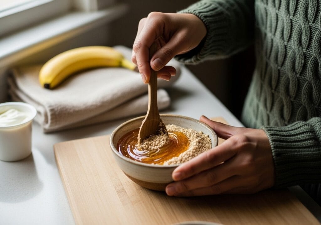 The Power Duo Honey and Oatmeal