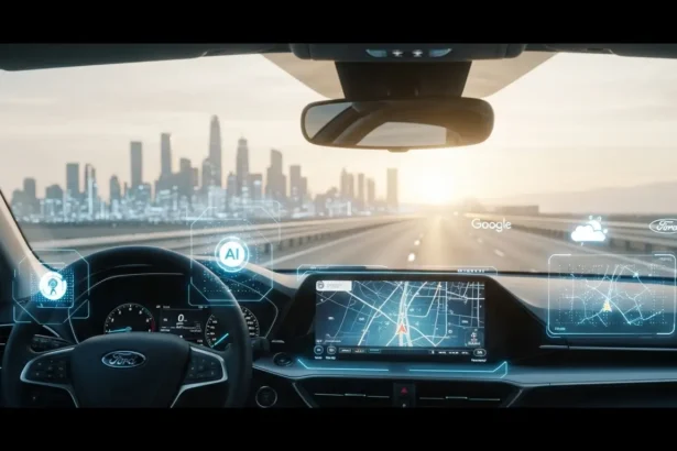 The Smart Car Revolution How Google and Ford Are Building AI-Powered Vehicles