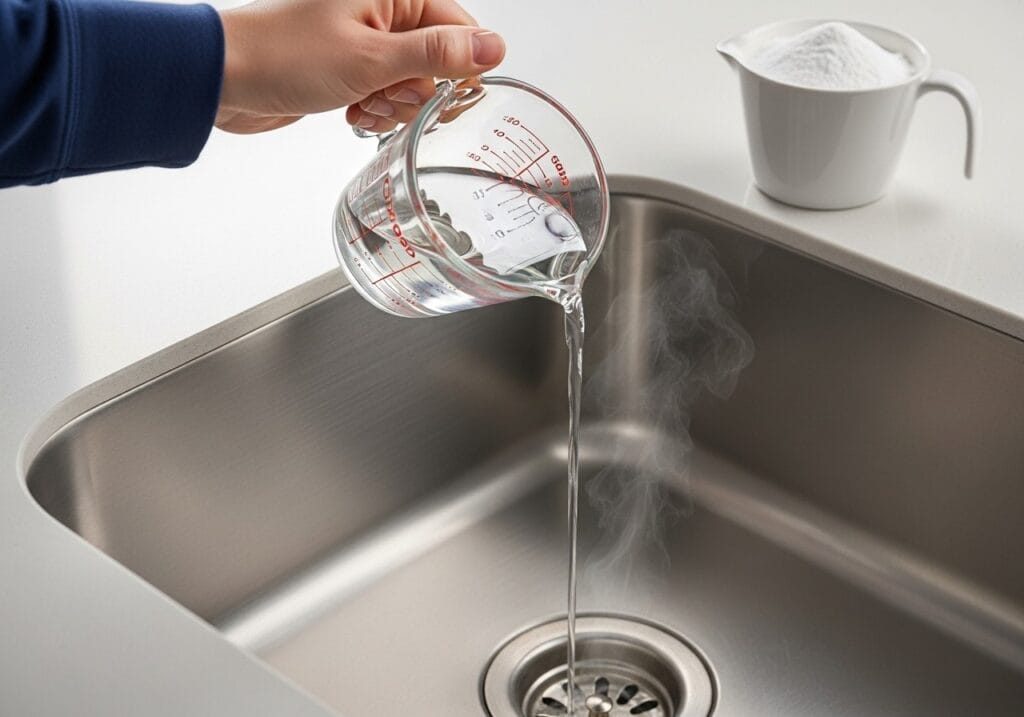 Vinegar and Baking Soda Drain Cleaner.996Z