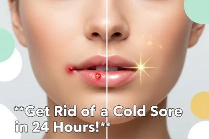 get rid of a cold sore in 24 hours