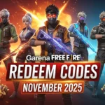Free Fire Redeem Codes November 2025
