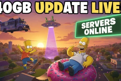 Fortnite servers back online after 40GB update with Simpsons mini-season launch